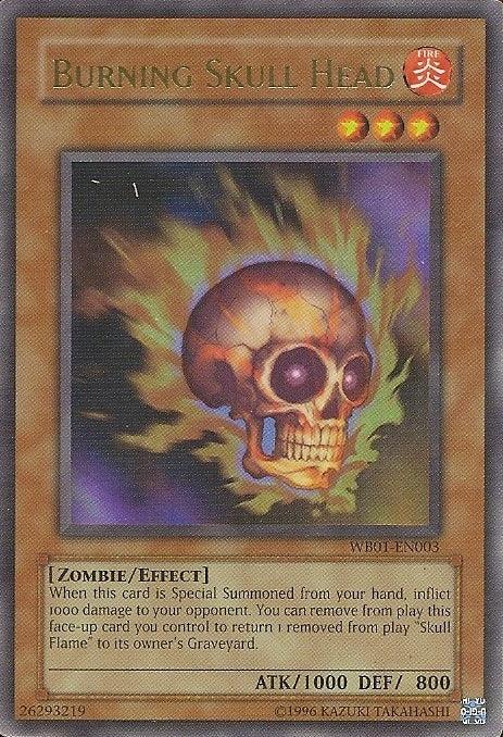 Burning Skull Head [WB01-EN003] Ultra Rare - Doe's Cards