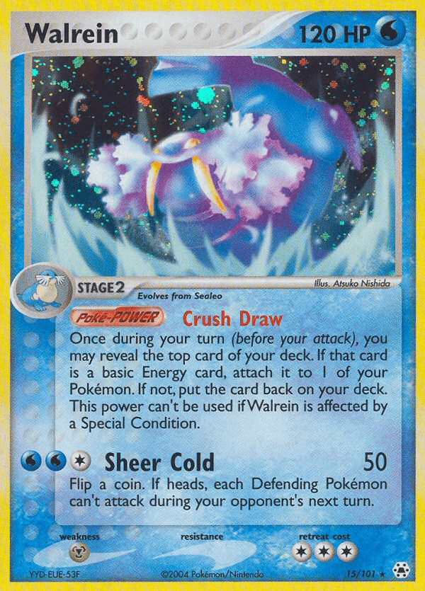 Walrein (15/101) [EX: Hidden Legends] - Doe's Cards