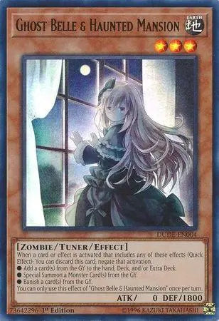 Ghost Belle & Haunted Mansion [DUDE-EN004] Ultra Rare - Doe's Cards