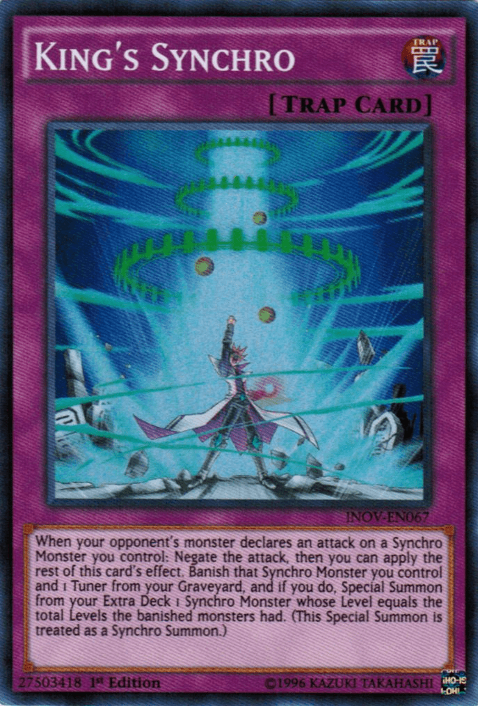 King's Synchro [INOV-EN067] Super Rare - Doe's Cards