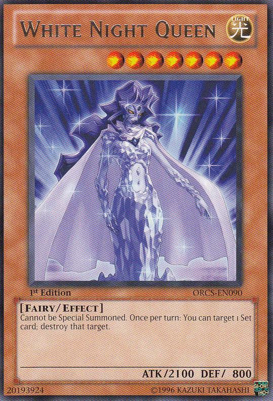 White Night Queen [ORCS-EN090] Rare - Doe's Cards