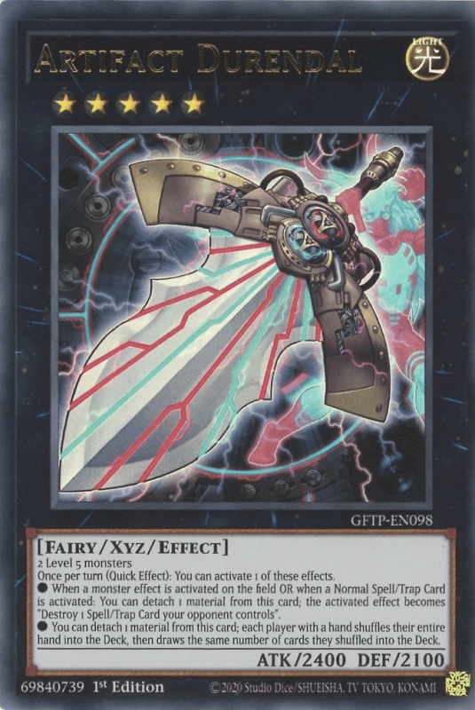 Artifact Durendal [GFTP-EN098] Ultra Rare - Doe's Cards