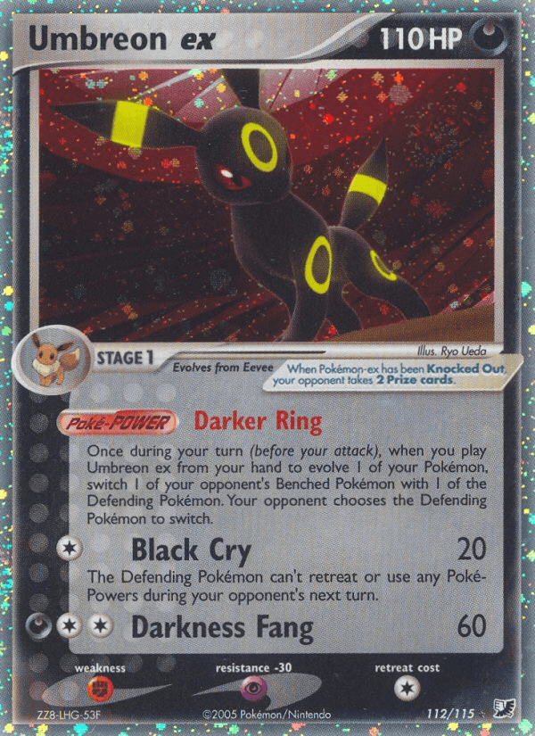 Umbreon ex (112/115) [EX: Unseen Forces] - Doe's Cards