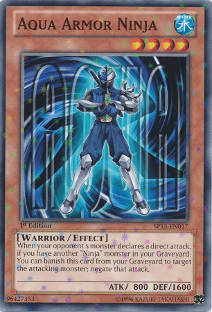 Aqua Armor Ninja [SP13-EN017] Starfoil Rare - Doe's Cards