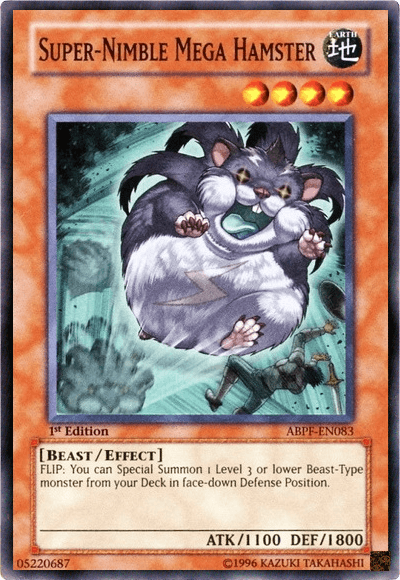 Super-Nimble Mega Hamster [ABPF-EN083] Super Rare - Doe's Cards