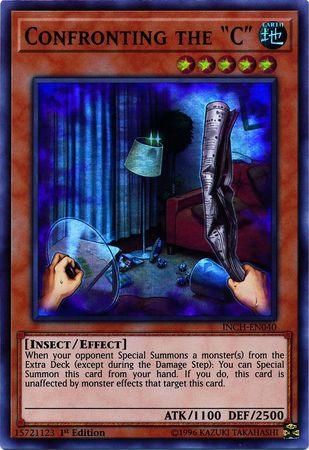 Confronting the "C" [INCH-EN040] Super Rare - Doe's Cards