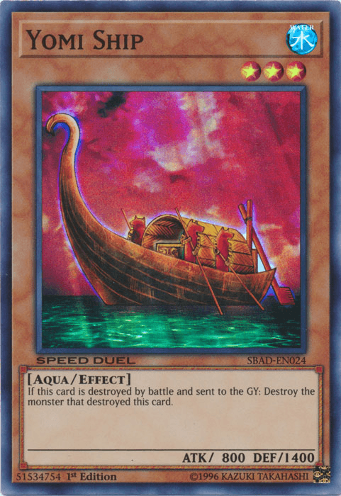 Yomi Ship [SBAD-EN024] Super Rare - Doe's Cards