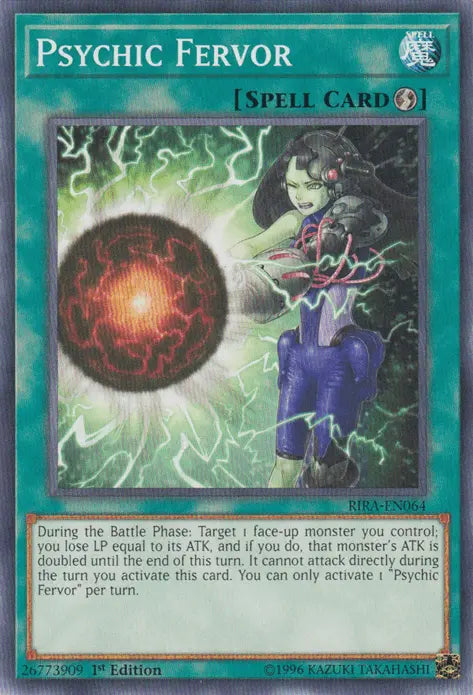 Psychic Fervor [RIRA-EN064] Common - Doe's Cards