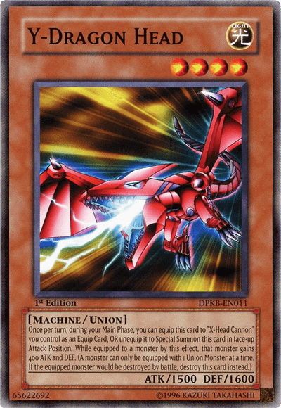 Y-Dragon Head [DPKB-EN011] Common - Doe's Cards