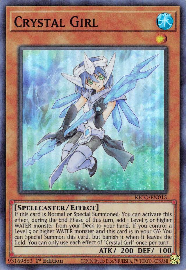 Crystal Girl (Super Rare) [KICO-EN015] Super Rare - Doe's Cards