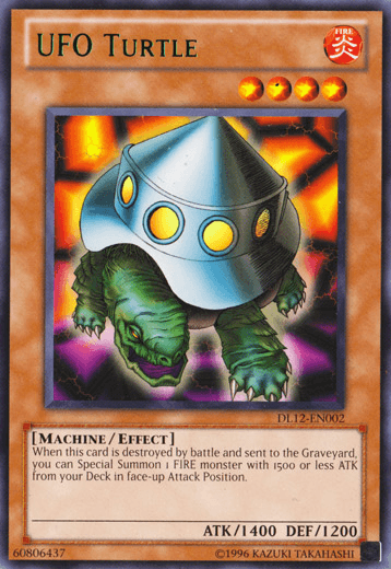 UFO Turtle (Green) [DL12-EN002] Rare - Doe's Cards