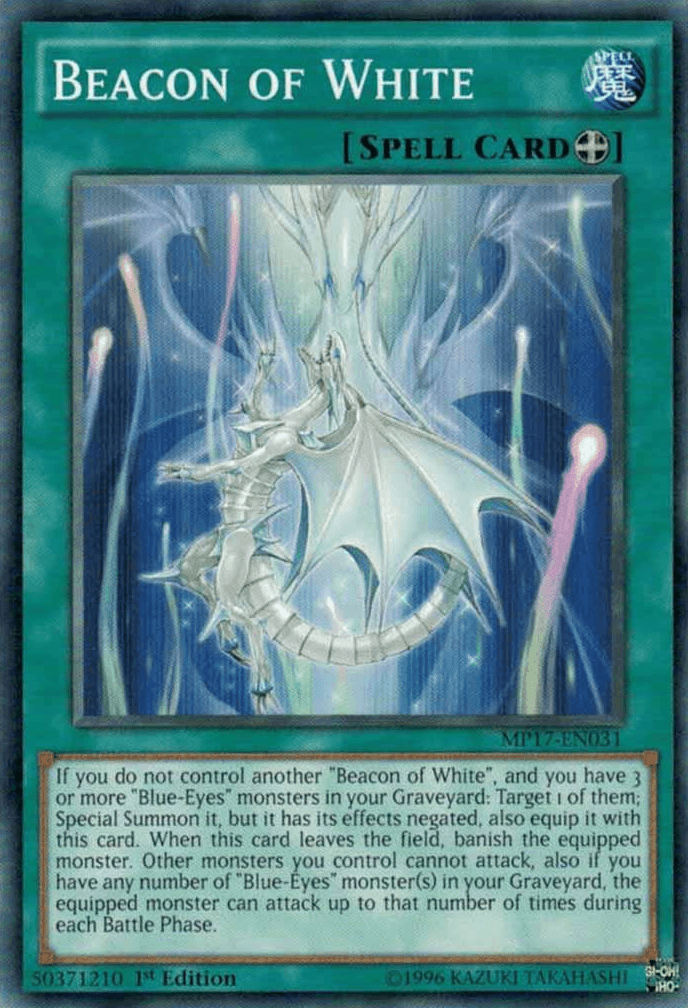 Beacon of White [MP17-EN031] Common - Doe's Cards