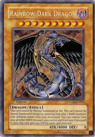Rainbow Dark Dragon [PTDN-EN003] Secret Rare - Doe's Cards