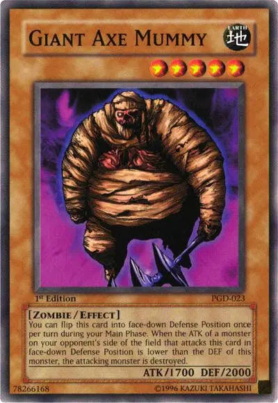 Giant Axe Mummy [PGD-023] Common - Doe's Cards