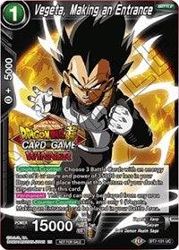 Vegeta, Making an Entrance (Top 16 Winner) (BT7-101) [Tournament Promotion Cards] - Doe's Cards