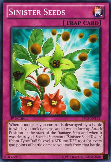 Sinister Seeds [BP02-EN192] Common - Doe's Cards