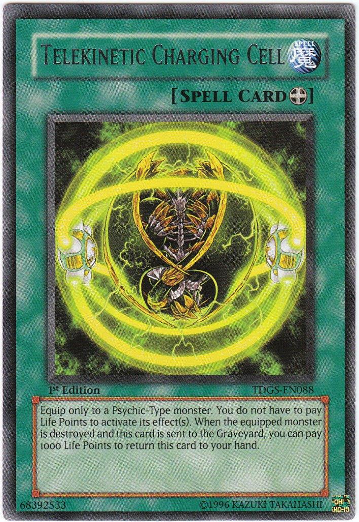 Telekinetic Charging Cell [TDGS-EN088] Rare - Doe's Cards