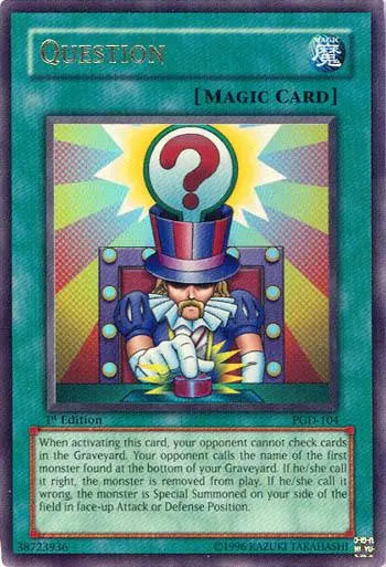 Question [PGD-104] Ultra Rare - Doe's Cards