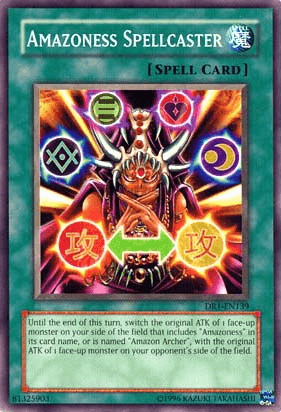 Amazoness Spellcaster [DR1-EN139] Common - Doe's Cards