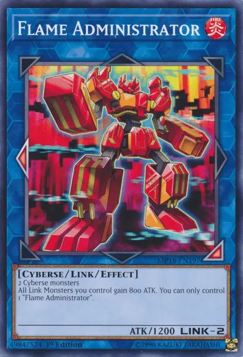 Flame Administrator [MP18-EN197] Common - Doe's Cards