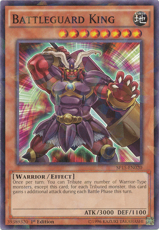 Battleguard King [SP15-EN020] Shatterfoil Rare - Doe's Cards