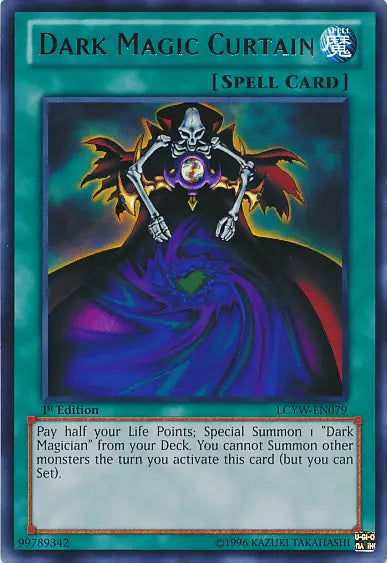 Dark Magic Curtain [LCYW-EN079] Rare - Doe's Cards