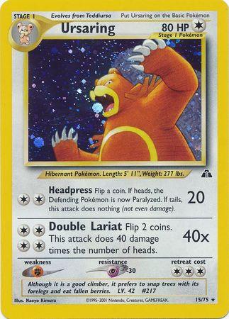 Ursaring (15/75) [Neo Discovery Unlimited] - Doe's Cards