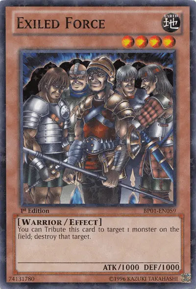 Exiled Force [BP01-EN059] Starfoil Rare - Doe's Cards