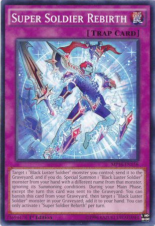 Super Soldier Rebirth [MP16-EN156] Common - Doe's Cards