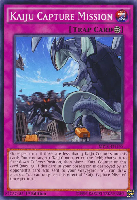 Kaiju Capture Mission [MP16-EN165] Common - Doe's Cards