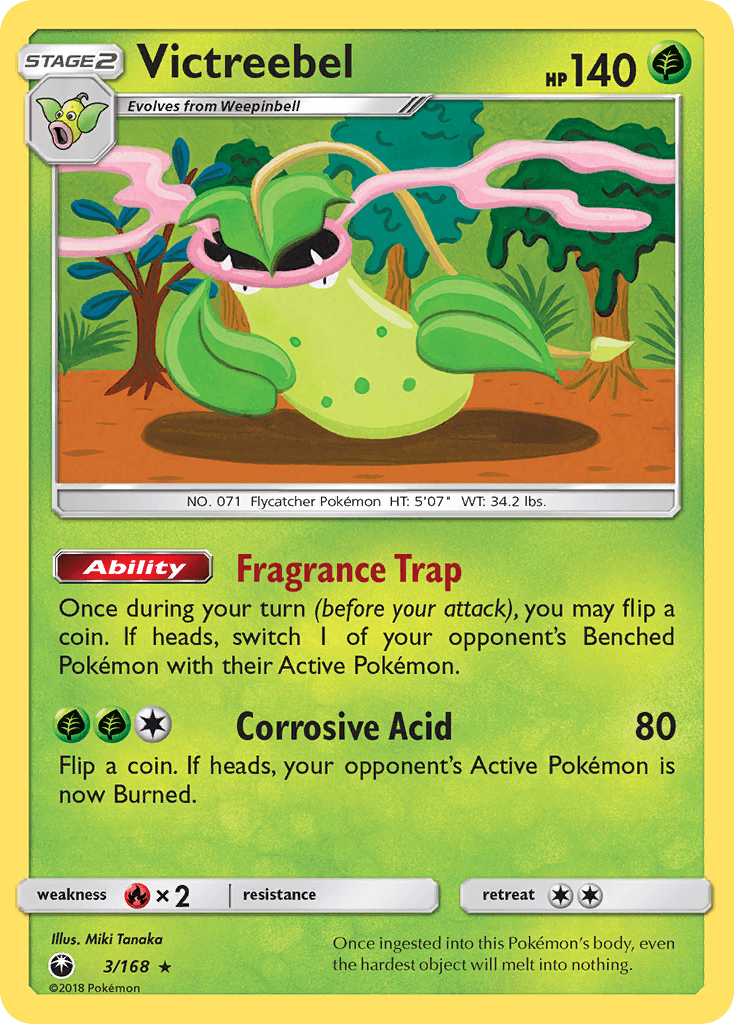 Victreebel (3/168) [Sun & Moon: Celestial Storm] - Doe's Cards