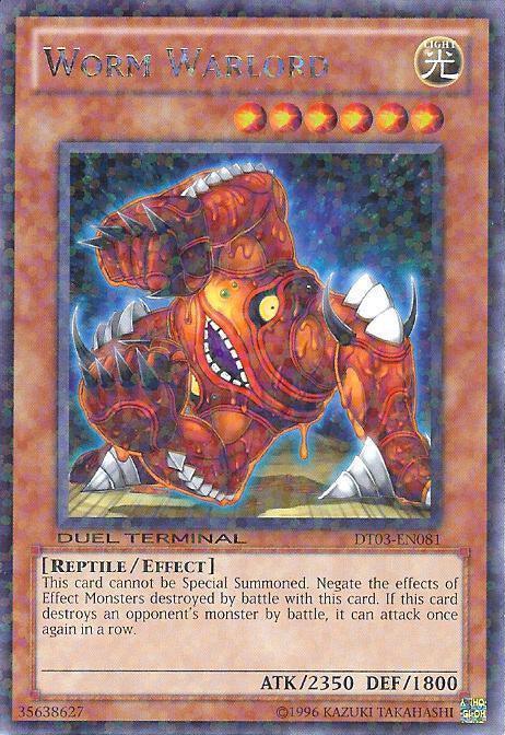 Worm Warlord [DT03-EN081] Rare - Doe's Cards