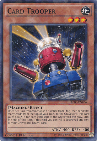 Card Trooper [BP03-EN026] Shatterfoil Rare - Doe's Cards