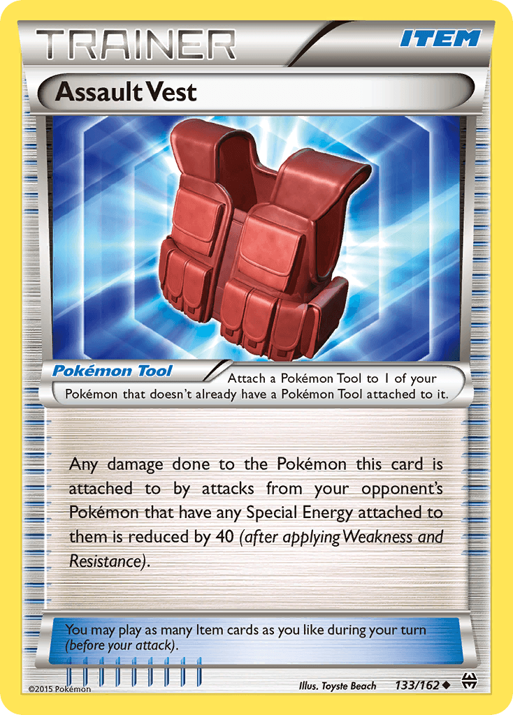 Assault Vest (133/162) [XY: BREAKthrough] - Doe's Cards