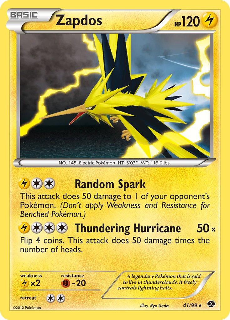 Zapdos (41/99) (Blister Exclusive) [Black & White: Next Destinies] - Doe's Cards