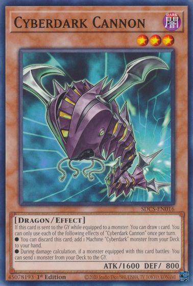 Cyberdark Cannon [SDCS-EN016] Common - Doe's Cards