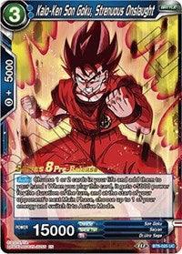 Kaio-Ken Son Goku, Strenuous Onslaught (BT8-025_PR) [Malicious Machinations Prerelease Promos] - Doe's Cards