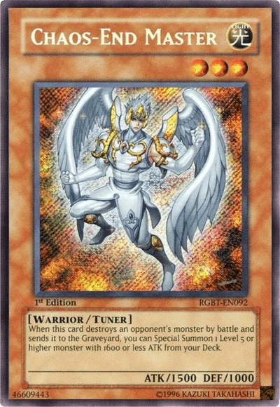 Chaos-End Master [RGBT-EN092] Secret Rare - Doe's Cards