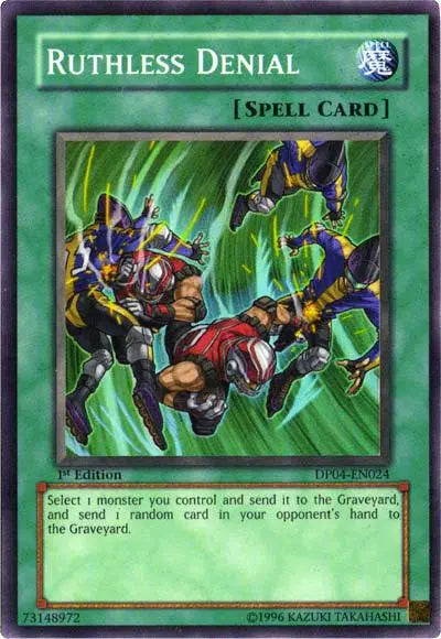 Ruthless Denial [DP04-EN024] Super Rare - Doe's Cards
