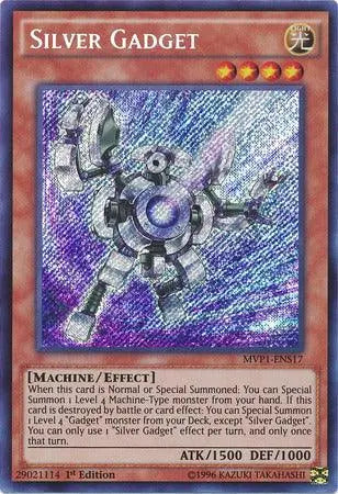 Silver Gadget [MVP1-ENS17] Secret Rare - Doe's Cards