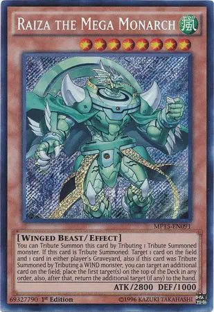 Raiza the Mega Monarch [MP15-EN091] Secret Rare - Doe's Cards