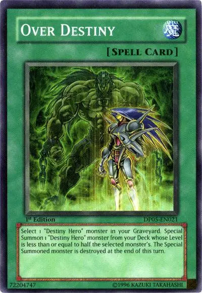Over Destiny [DP05-EN021] Super Rare - Doe's Cards
