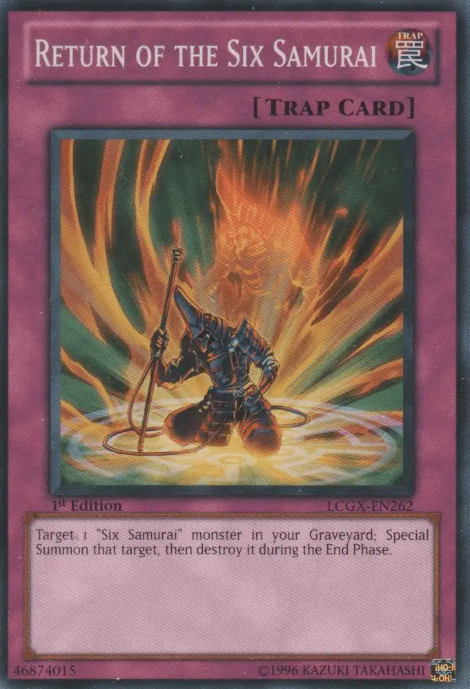 Return of the Six Samurai [LCGX-EN262] Common - Doe's Cards