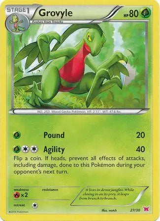 Grovyle (27/30) [XY: Trainer Kit - Latias & Latios] - Doe's Cards