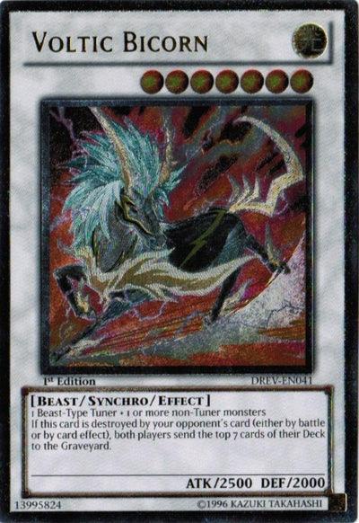 Voltic Bicorn [DREV-EN041] Ultimate Rare - Doe's Cards