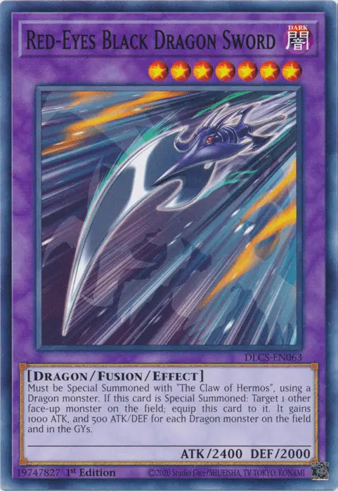 Red-Eyes Black Dragon Sword [DLCS-EN063] Common - Doe's Cards