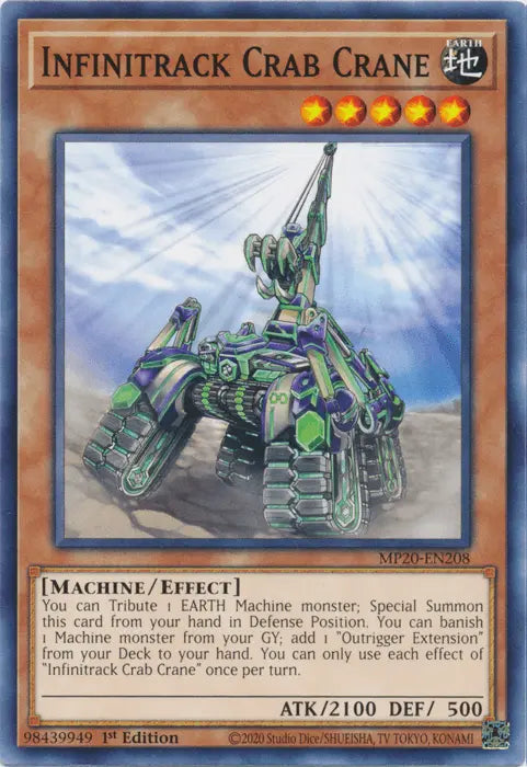 Infinitrack Crab Crane [MP20-EN208] Common - Doe's Cards