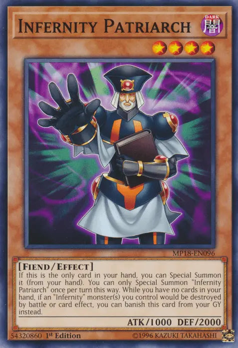 Infernity Patriarch [MP18-EN096] Common - Doe's Cards