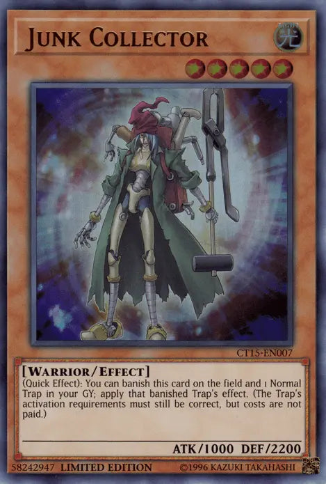 Junk Collector [CT15-EN007] Ultra Rare - Doe's Cards