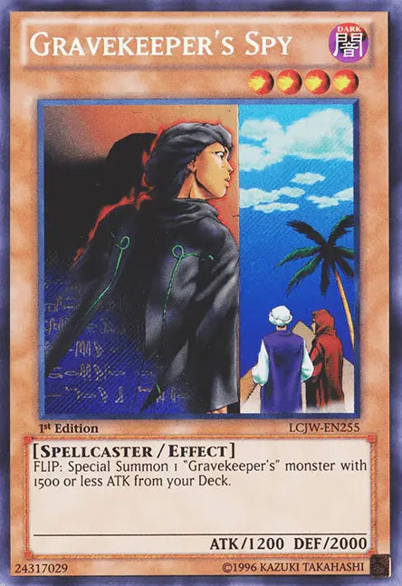 Gravekeeper's Spy [LCJW-EN255] Secret Rare - Doe's Cards